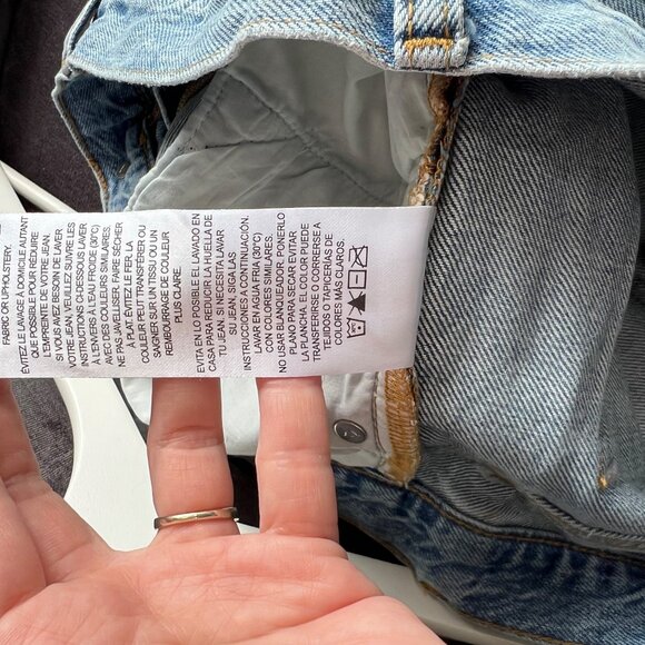 FRAME The Straight Jean in Jefferson – Men’s Size 34 – Light Blue Wash N63 - Picture 9 of 9